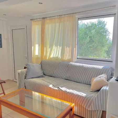 Gorgeous White Marsis In Paros Apartment Glifades